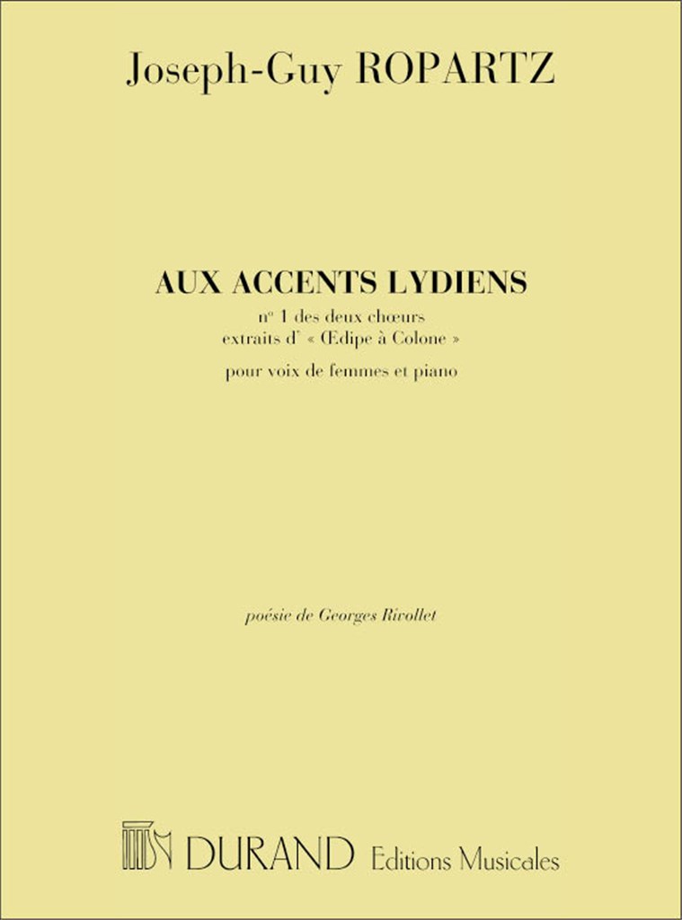 Oedipe A Collonne N 1 Aux Accents ...